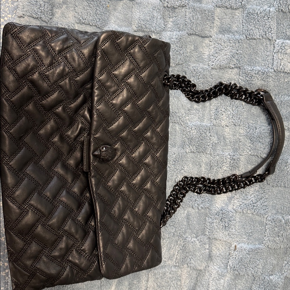 Kurt Geiger Black Leather Bag